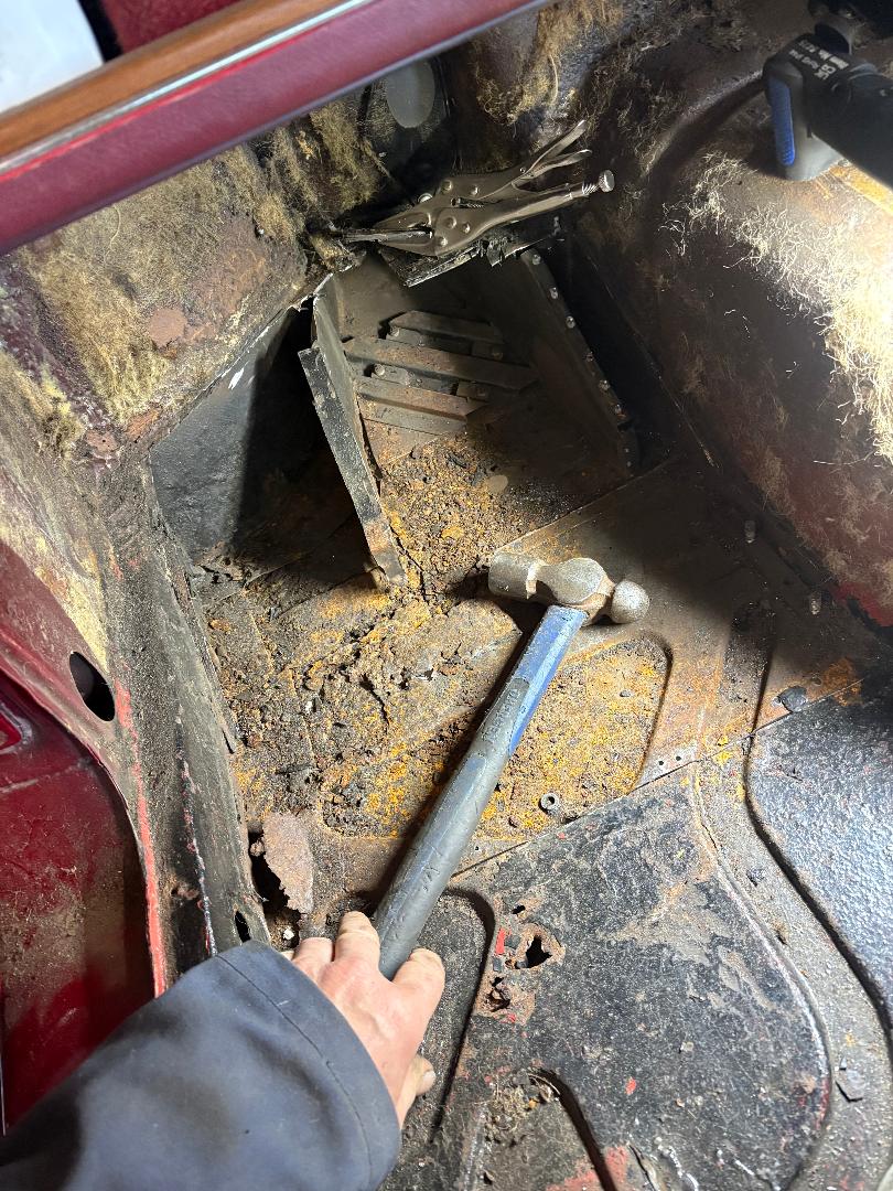 MGB Floor Work