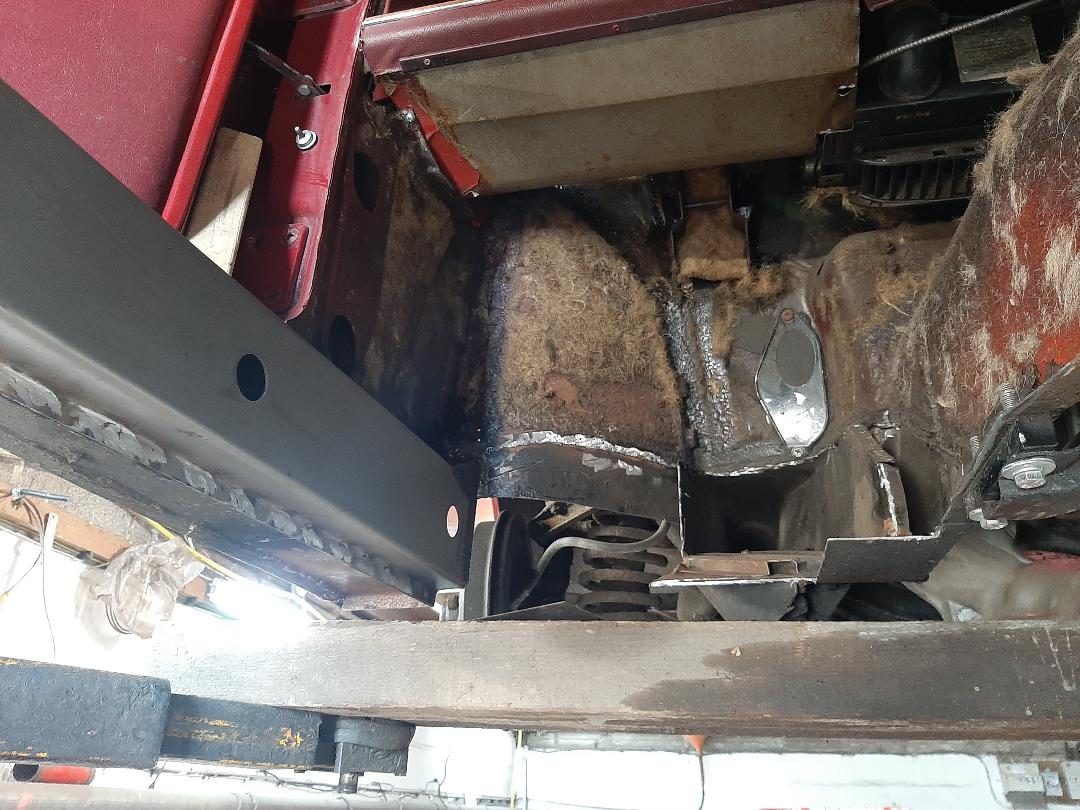 MGB Floor Work