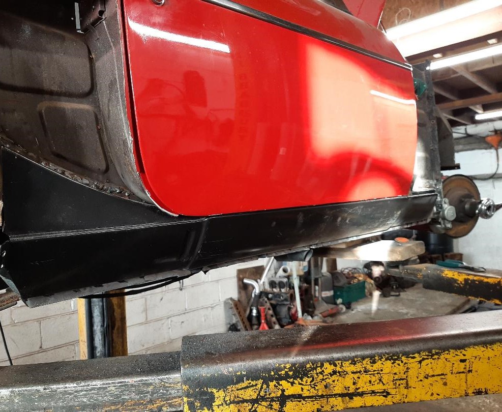 MGB Floor Work