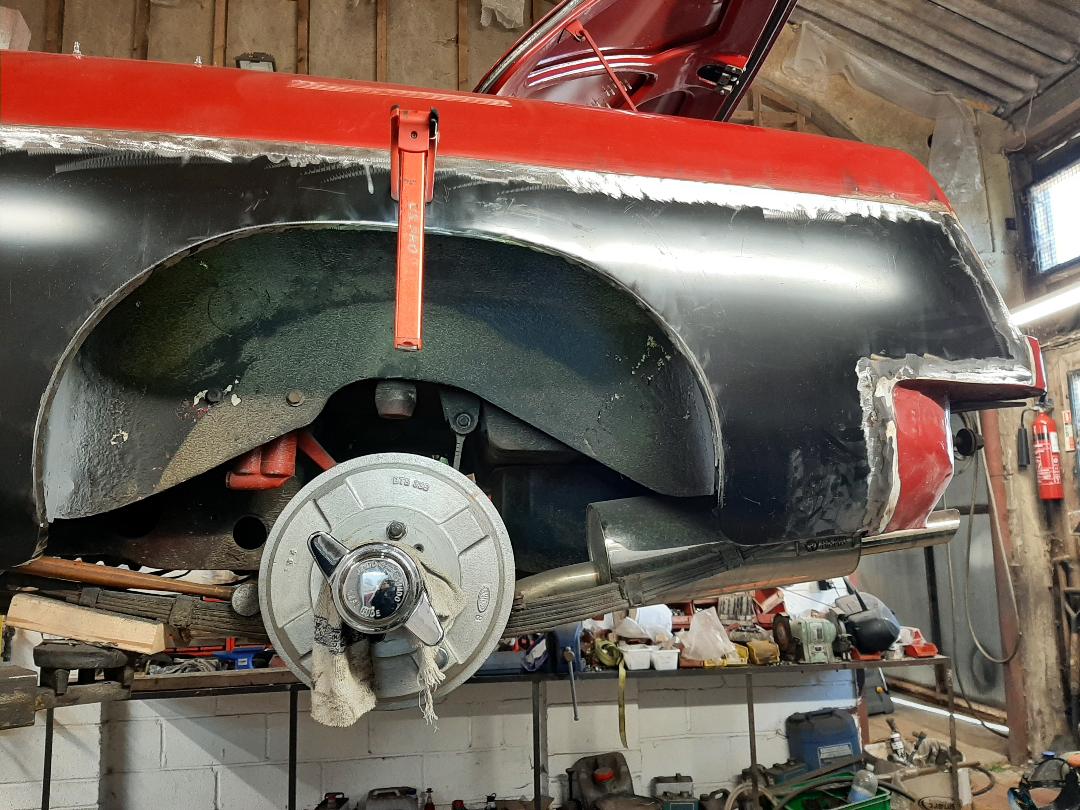 MGB Floor Work